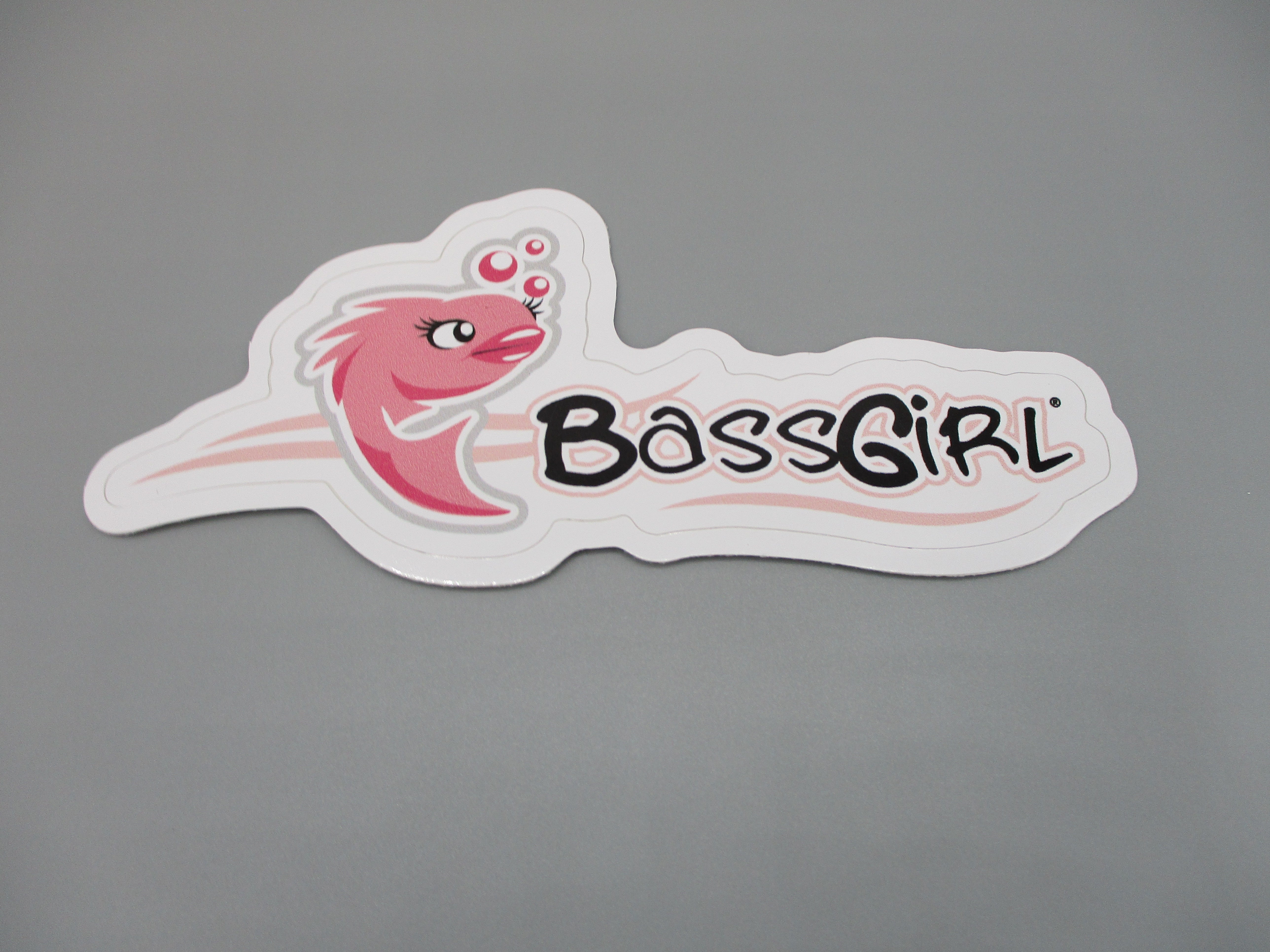 BassGirl Logo Sticker