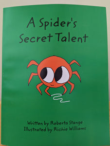 A Spider's Secret Talent-8" x 10" book